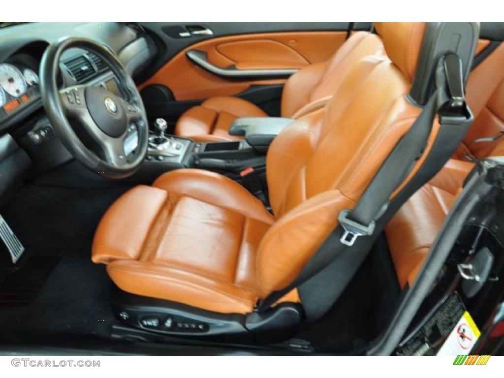 Cinnamon Interior 2002 BMW M3 Convertible Photo #50462381