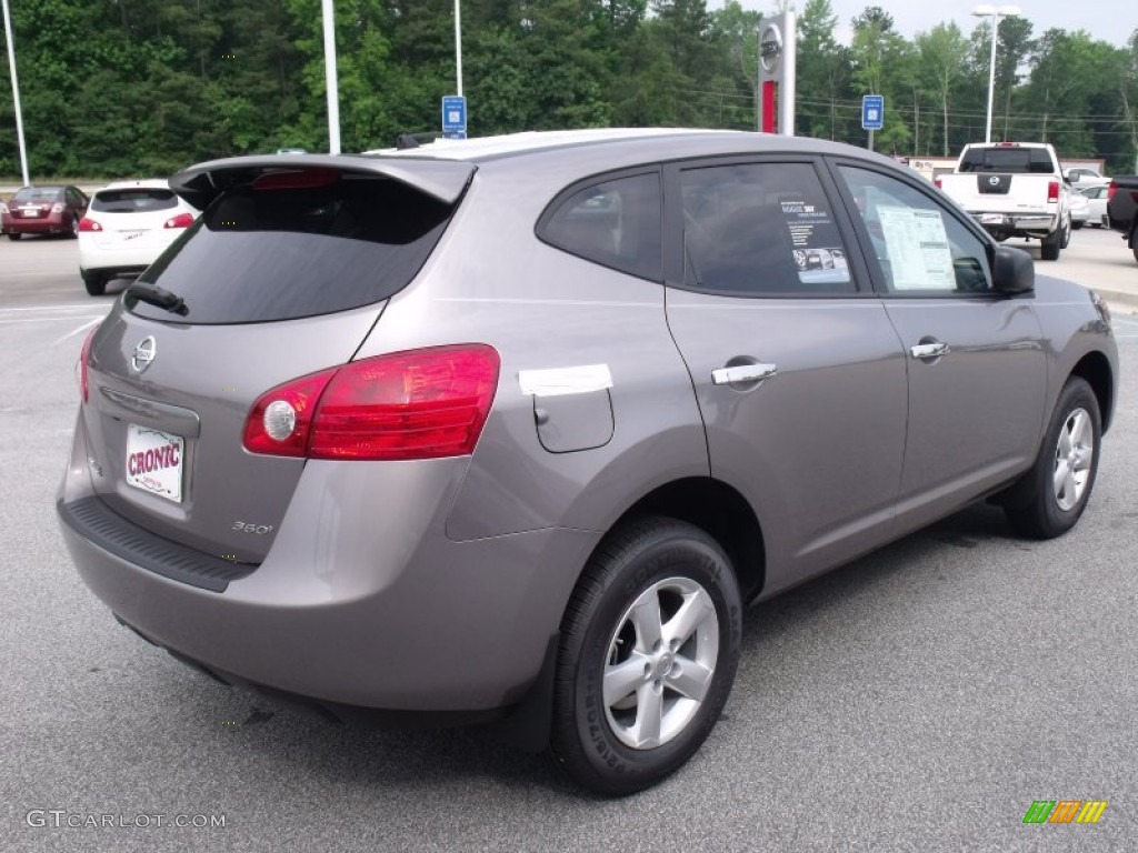 2010 Rogue S 360 Value Package - Gotham Gray / Black photo #5