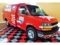 Victory Red - Express Cutaway 3500 Commercial Moving Van Photo No. 1