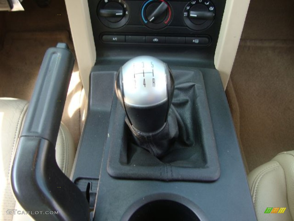 2005 Mustang GT Premium Coupe - Mineral Grey Metallic / Medium Parchment photo #22