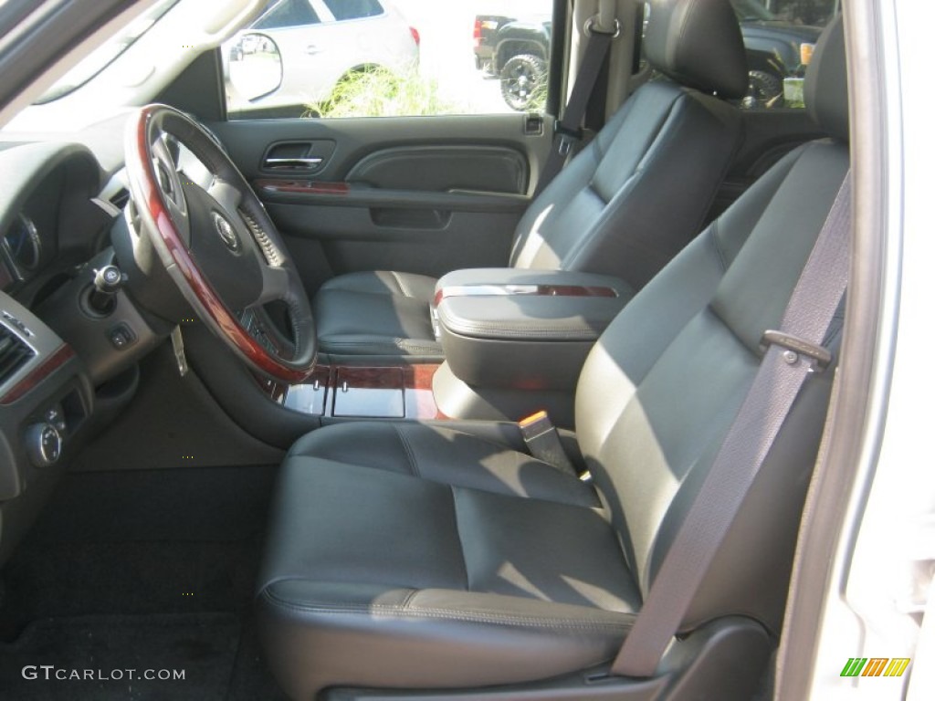 Ebony Interior 2010 Cadillac Escalade Premium Photo #50466847