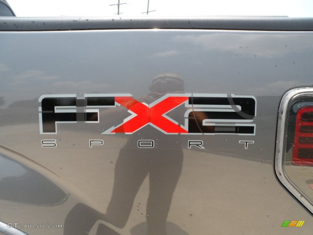 2011 F150 FX2 SuperCrew - Sterling Grey Metallic / Black photo #19