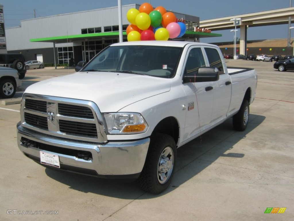 2011 Ram 2500 HD ST Crew Cab 4x4 - Bright White / Dark Slate/Medium Graystone photo #1