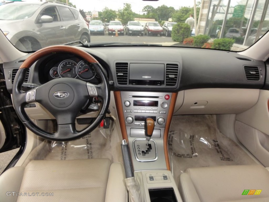 2006 Subaru Outback 3.0 R L.L.Bean Edition Wagon Taupe Dashboard Photo #50467762