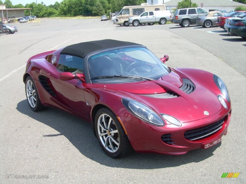 Bordeaux Red Pearl 2005 Lotus Elise Standard Elise Model Exterior Photo #50467789