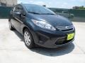 2011 Monterey Grey Metallic Ford Fiesta SE SFE Sedan  photo #1