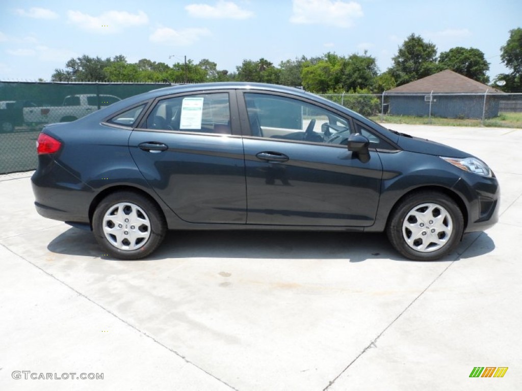 Monterey Grey Metallic 2011 Ford Fiesta SE SFE Sedan Exterior Photo #50467810