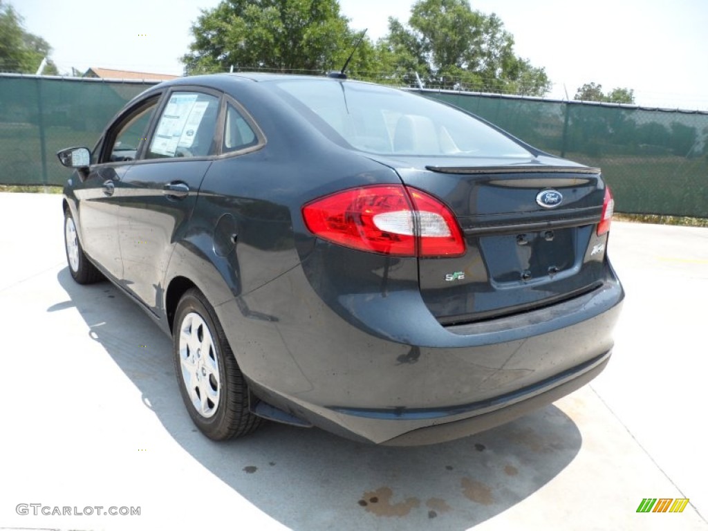 Monterey Grey Metallic 2011 Ford Fiesta SE SFE Sedan Exterior Photo #50467849
