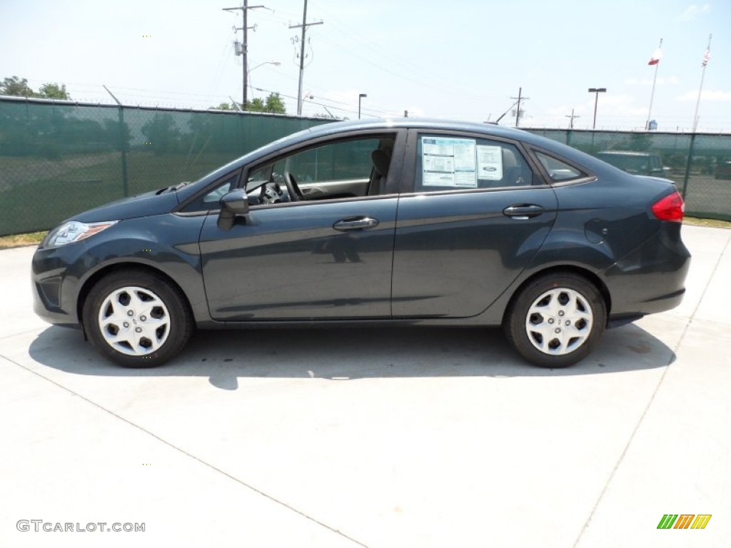 Monterey Grey Metallic 2011 Ford Fiesta SE SFE Sedan Exterior Photo #50467866