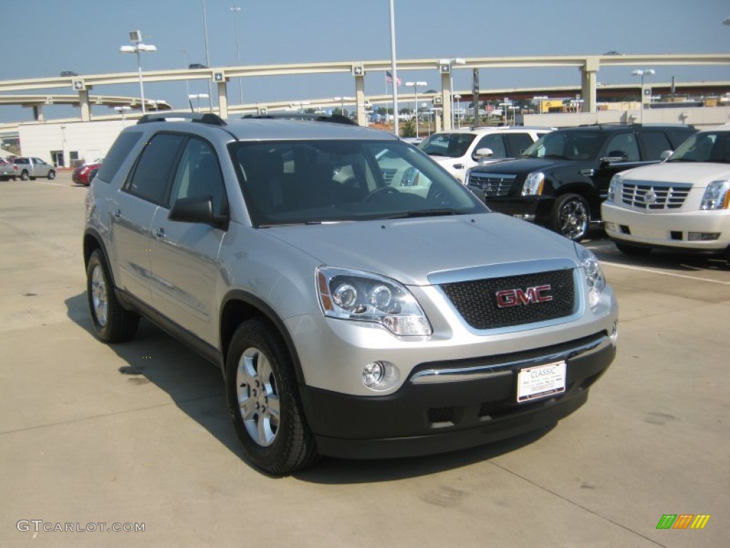 2011 Acadia SLE - Quicksilver Metallic / Ebony photo #7