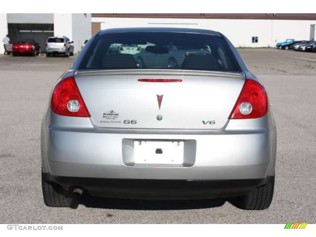 2008 G6 V6 Sedan - Liquid Silver Metallic / Light Taupe photo #6