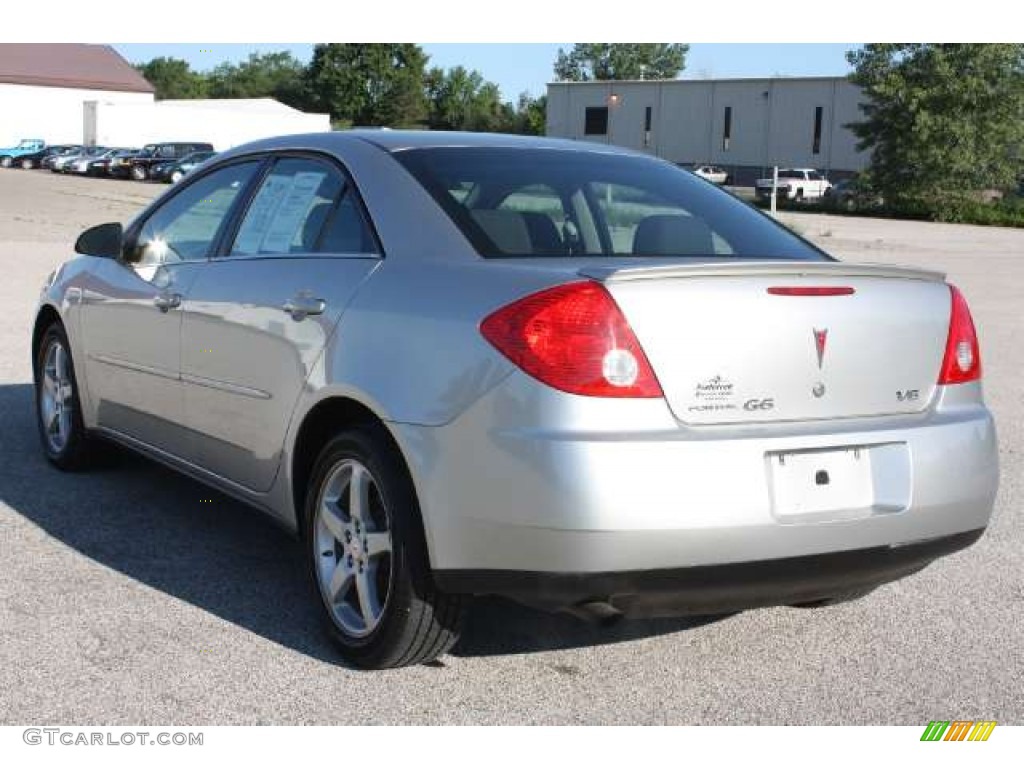 2008 G6 V6 Sedan - Liquid Silver Metallic / Light Taupe photo #7