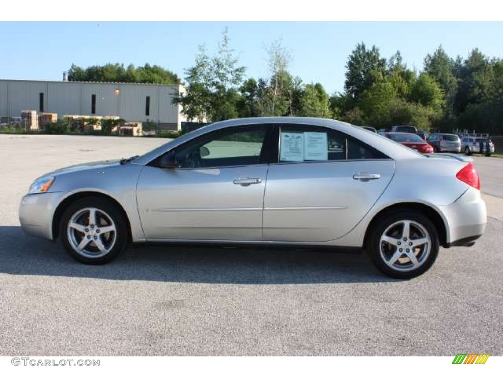 2008 G6 V6 Sedan - Liquid Silver Metallic / Light Taupe photo #8