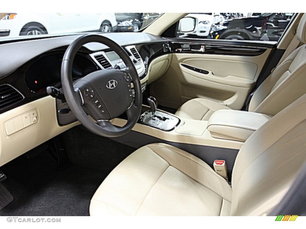 Cashmere Interior 2010 Hyundai Genesis 3.8 Sedan Photo #50469736