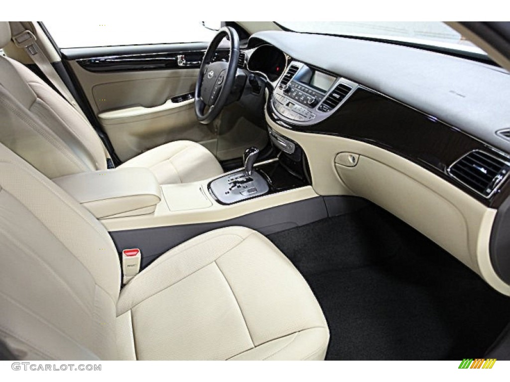 Cashmere Interior 2010 Hyundai Genesis 3.8 Sedan Photo #50469802