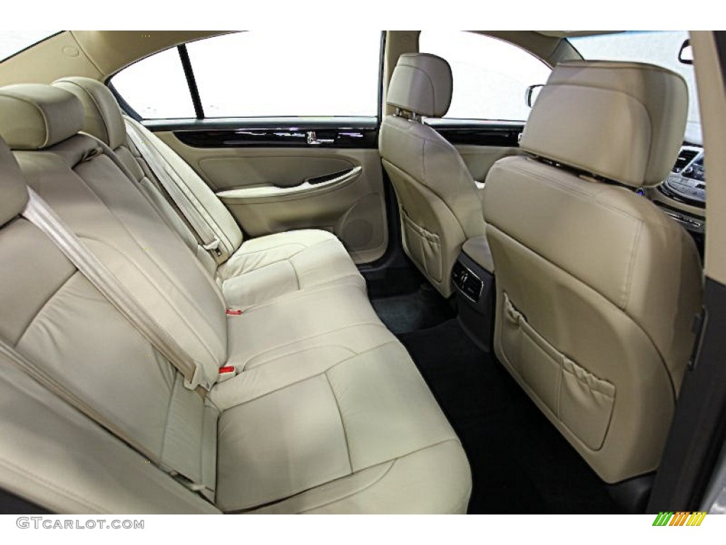 Cashmere Interior 2010 Hyundai Genesis 3.8 Sedan Photo #50469811