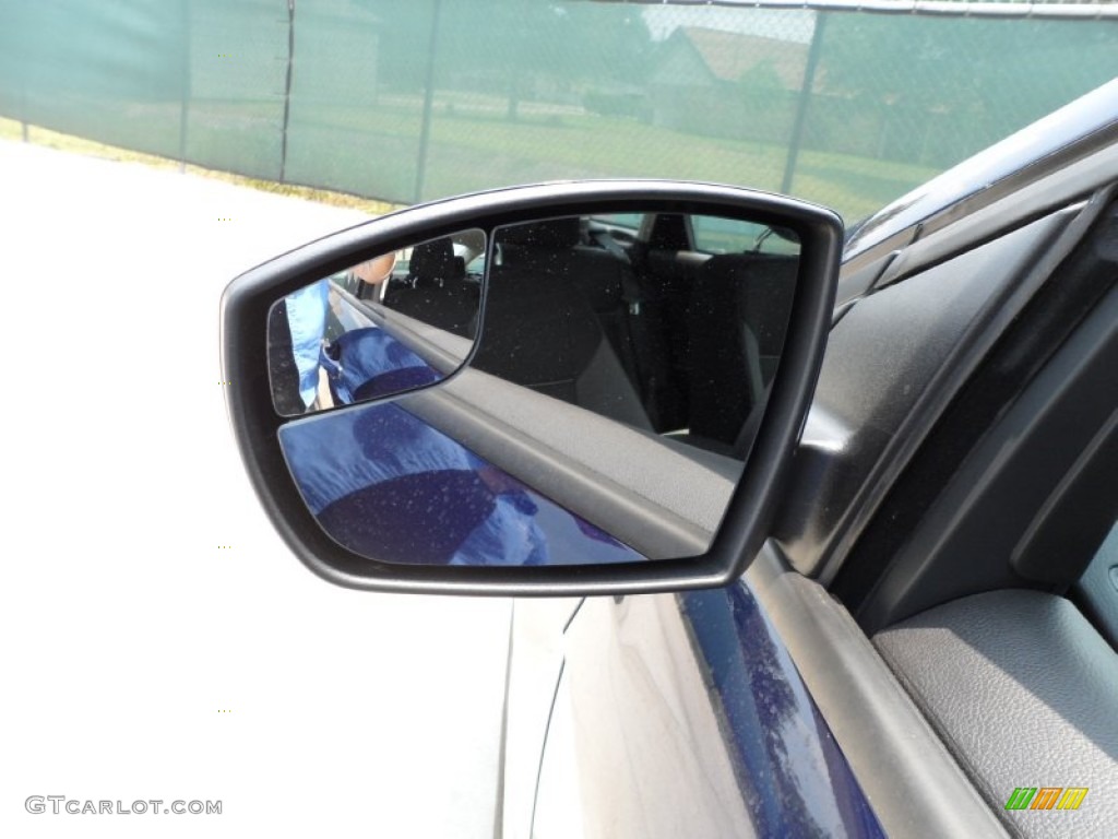 2012 Focus SE SFE Sedan - Kona Blue Metallic / Charcoal Black photo #13