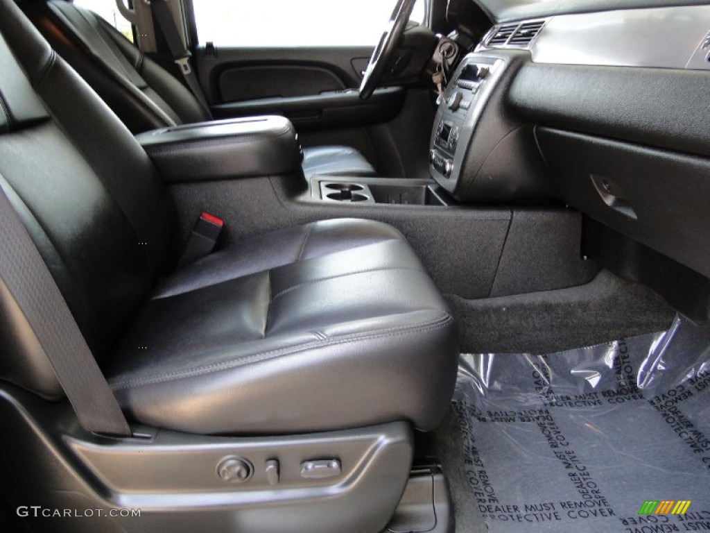 Ebony Interior 2008 Chevrolet Tahoe Z71 4x4 Photo #50470639