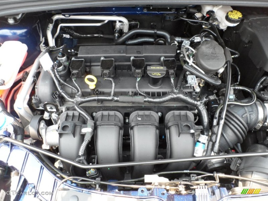 2012 Ford Focus SE SFE Sedan 2.0 Liter GDI DOHC 16-Valve Ti-VCT 4 Cylinder Engine Photo #50470666