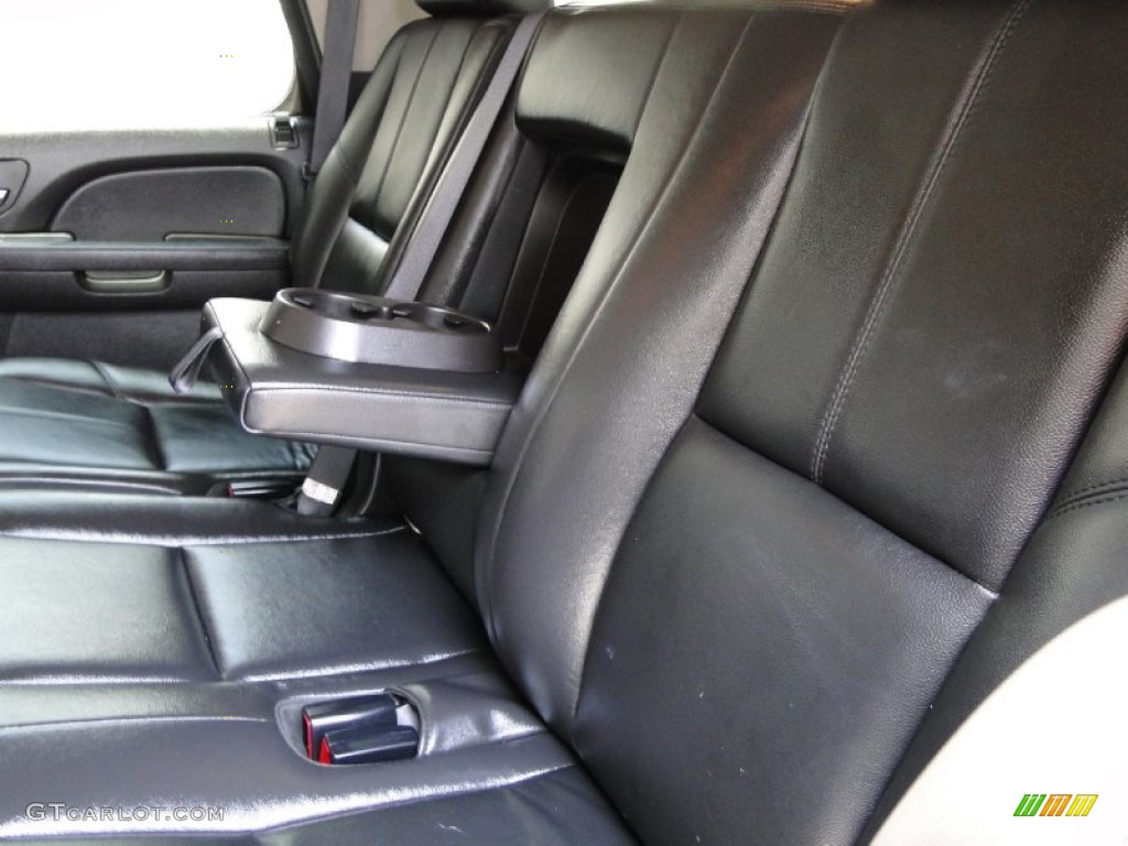 Ebony Interior 2008 Chevrolet Tahoe Z71 4x4 Photo #50470675
