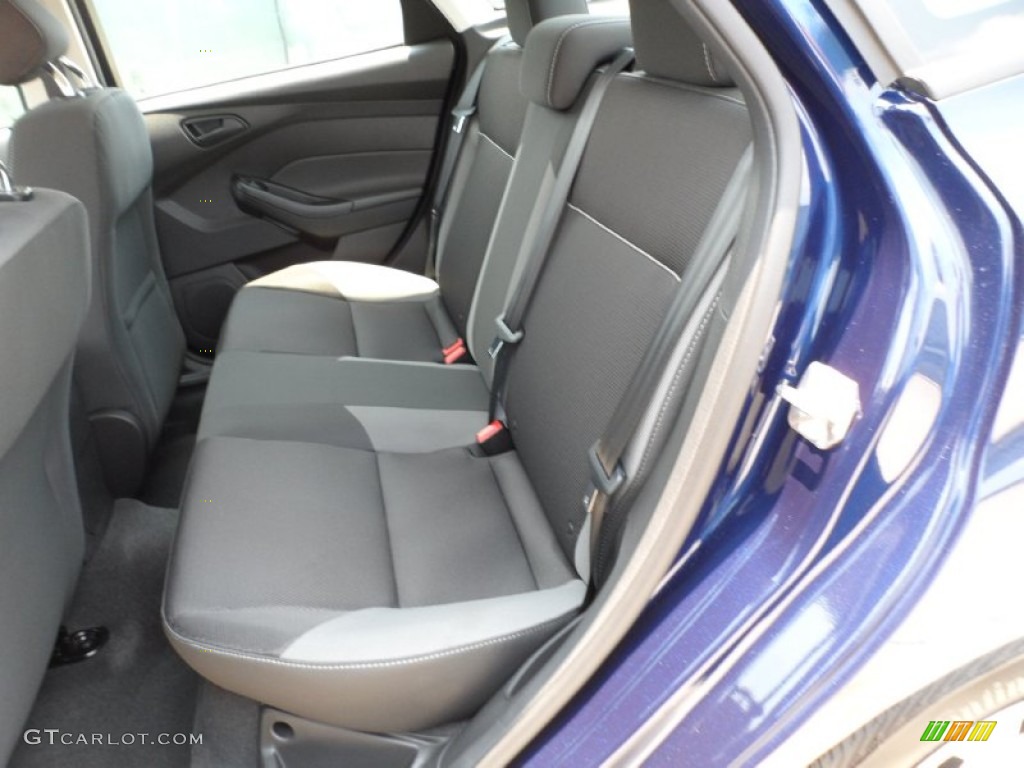 Charcoal Black Interior 2012 Ford Focus SE SFE Sedan Photo #50470726