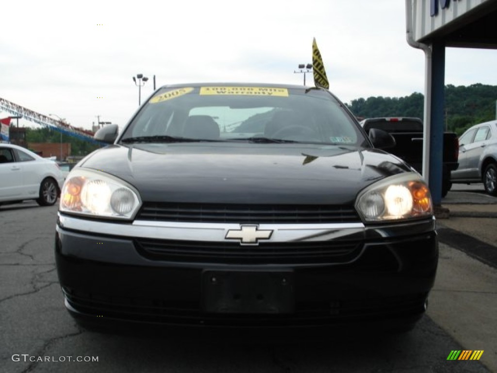 2005 Malibu LS V6 Sedan - Black / Gray photo #3