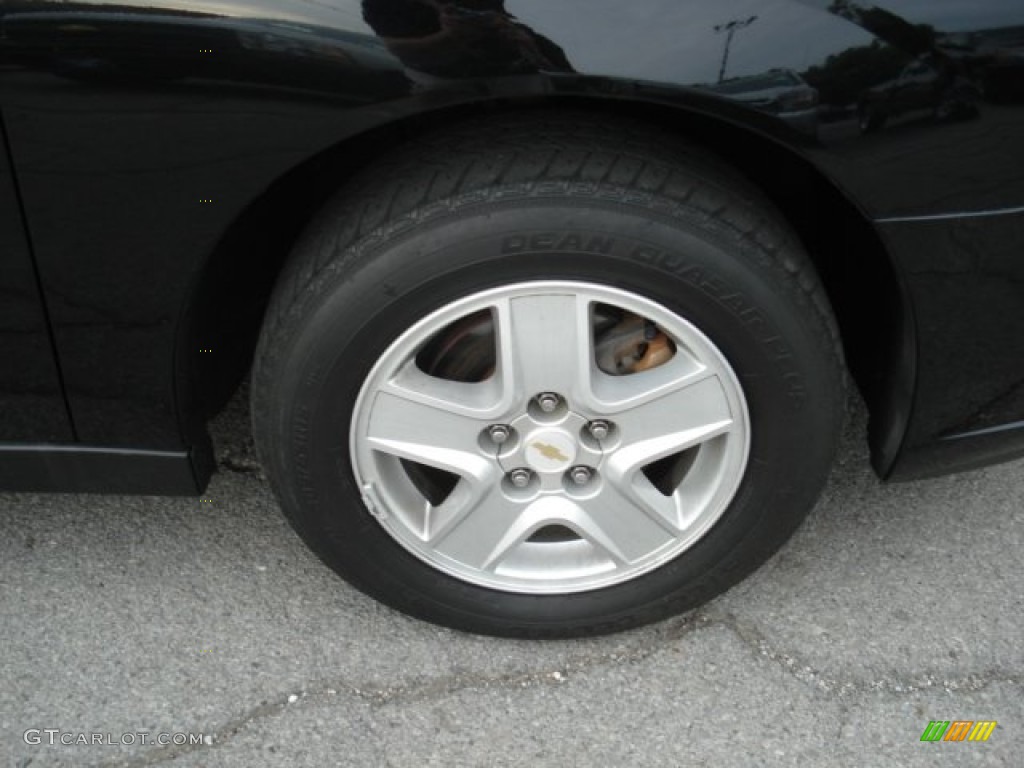 2005 Malibu LS V6 Sedan - Black / Gray photo #10