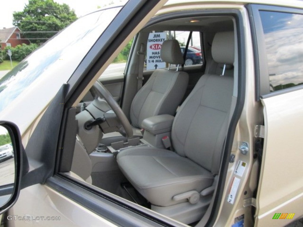 Beige Interior 2007 Suzuki Grand Vitara Luxury 4x4 Photo #50471332