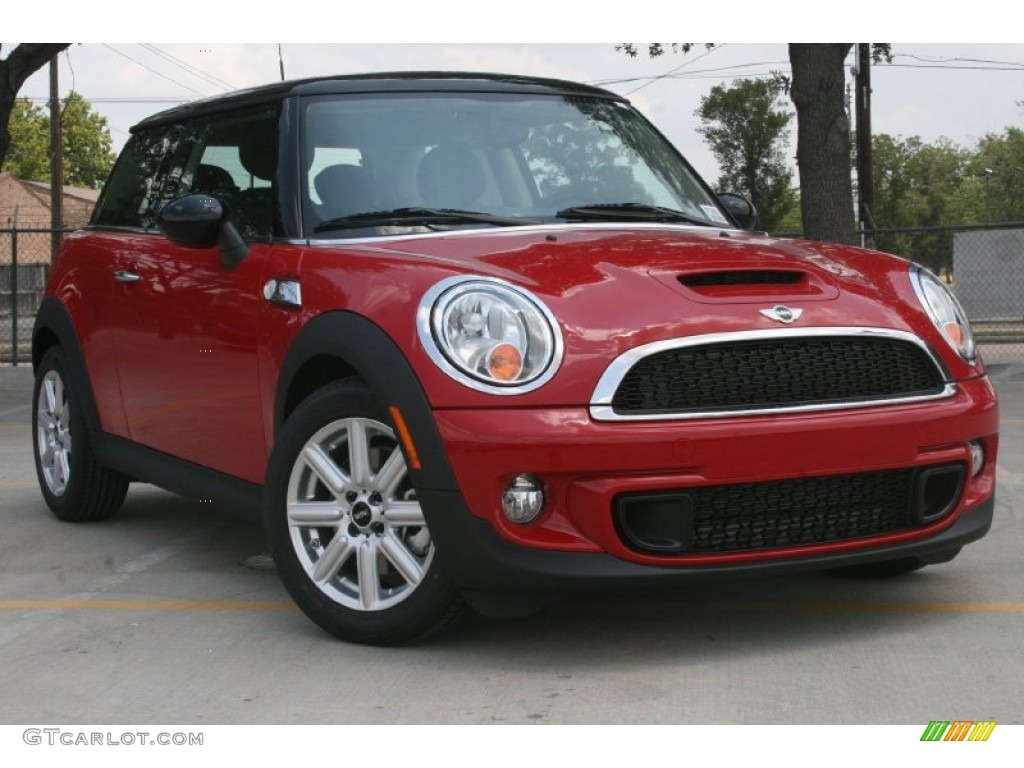 2011 Cooper S Hardtop - Chili Red / Carbon Black photo #1