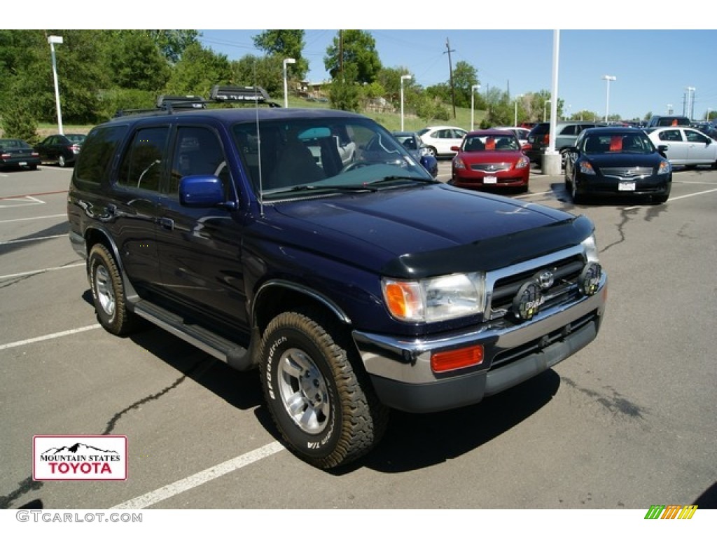 1997 4Runner SR5 4x4 - Stellar Blue Pearl Metallic / Gray photo #1