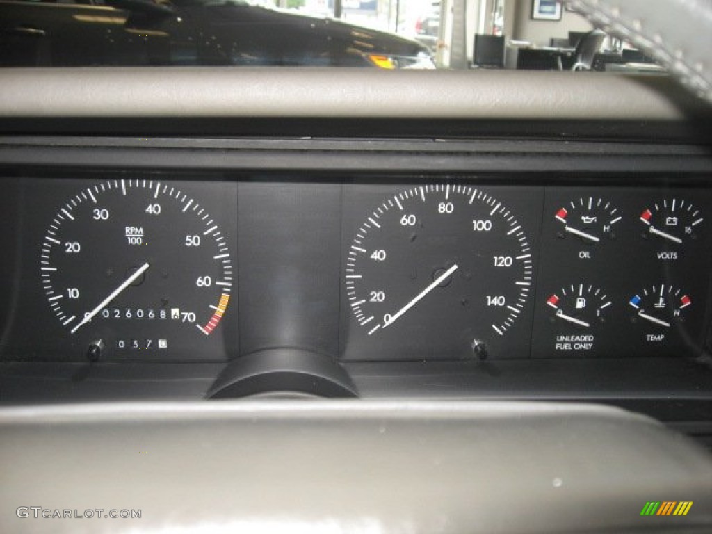 1993 Cadillac Allante Convertible Gauges Photo #50472661