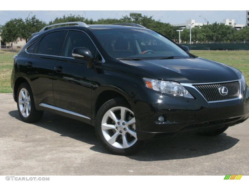 Obsidian Black Lexus RX