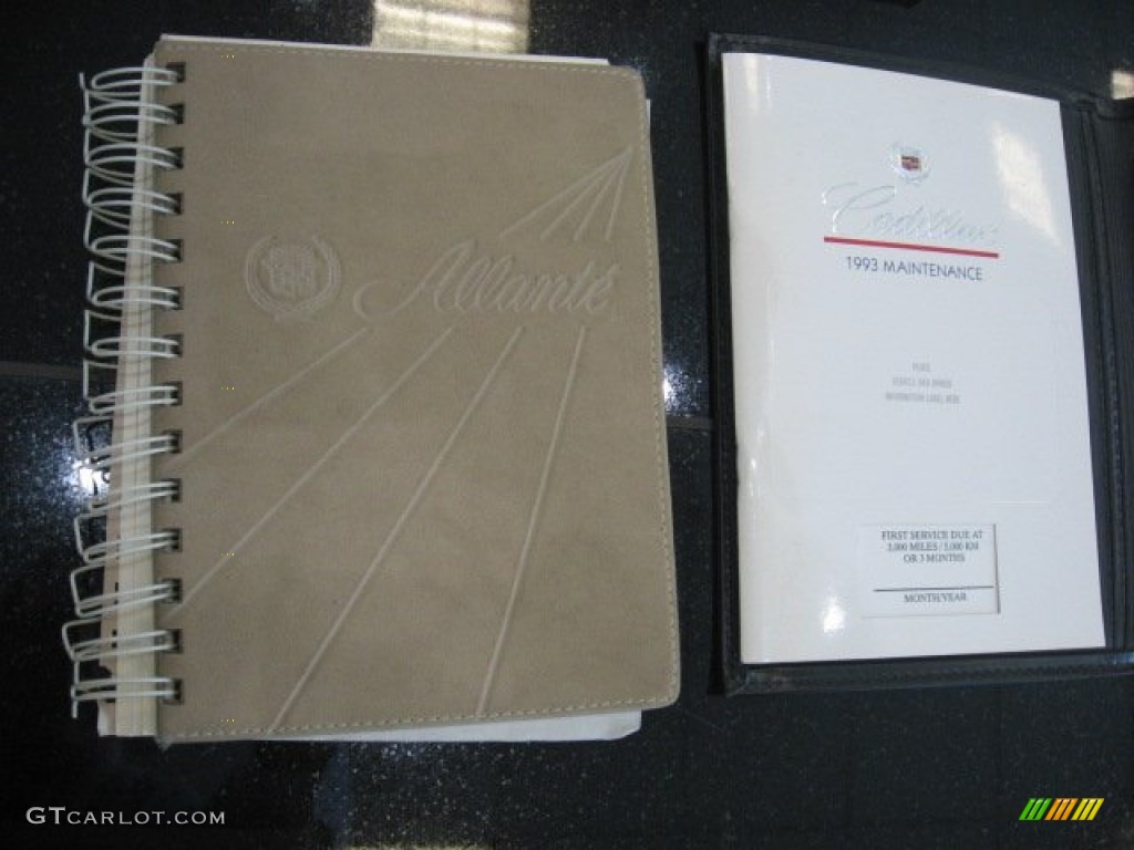 1993 Cadillac Allante Convertible Books/Manuals Photo #50473321