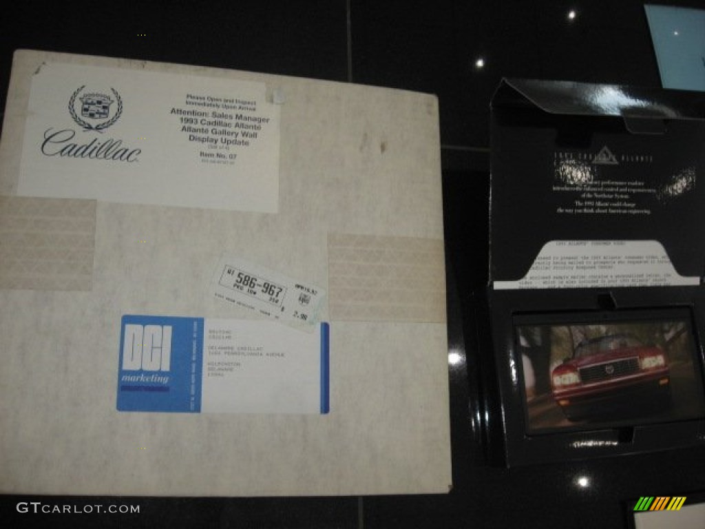 1993 Cadillac Allante Convertible Books/Manuals Photos