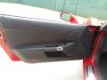 Ebony 2008 Chevrolet Corvette Z06 Door Panel