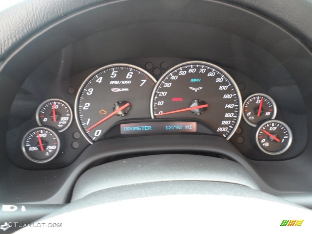 2008 Chevrolet Corvette Z06 Gauges Photo #50473954