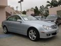 Diamond Silver Metallic 2008 Mercedes-Benz CLK 350 Coupe