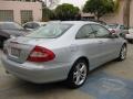 2008 Diamond Silver Metallic Mercedes-Benz CLK 350 Coupe  photo #2