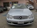 2008 Diamond Silver Metallic Mercedes-Benz CLK 350 Coupe  photo #6