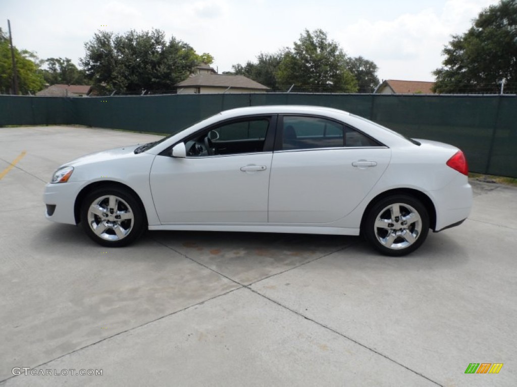 2010 G6 Sedan - Summit White / Ebony photo #6