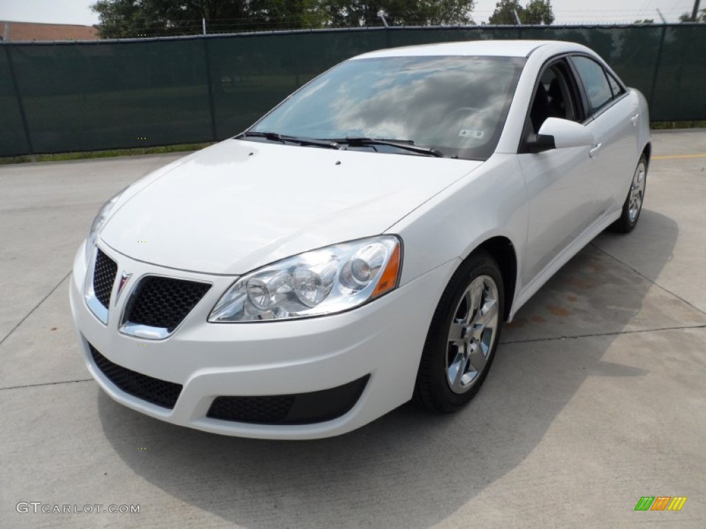 2010 G6 Sedan - Summit White / Ebony photo #7
