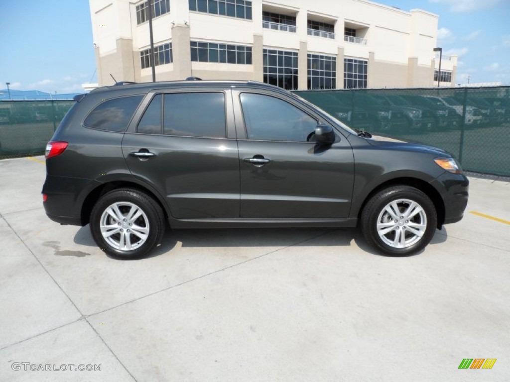 Black Forest Green Metallic 2010 Hyundai Santa Fe Limited Exterior Photo #50476027