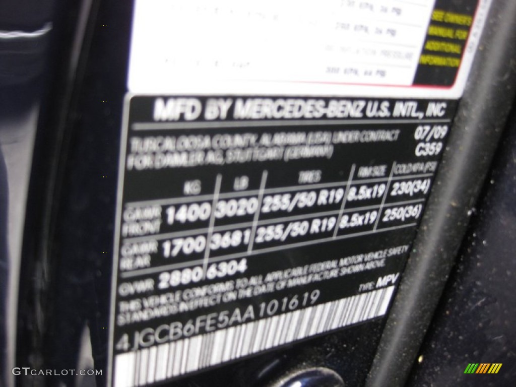 2010 R Color Code 359 for Capri Blue Metallic Photo #50476467