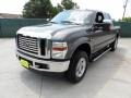 2010 Sterling Gray Metallic Ford F250 Super Duty Lariat Crew Cab 4x4  photo #7