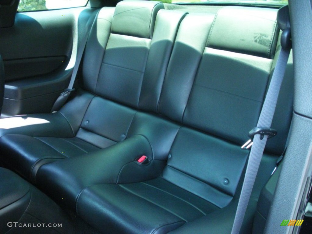 2007 Mustang V6 Premium Coupe - Black / Dark Charcoal photo #13