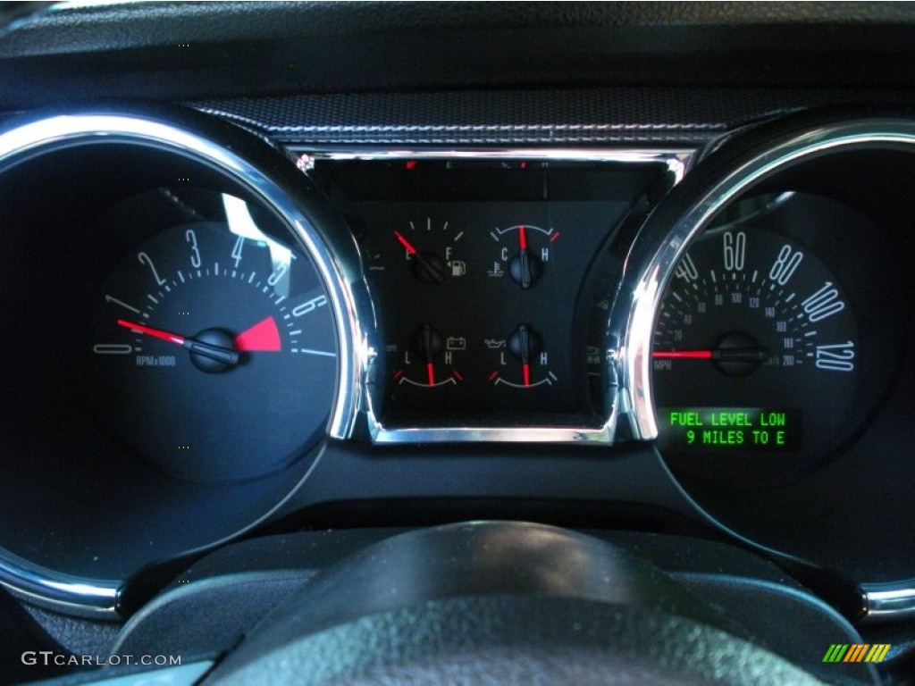 2007 Mustang V6 Premium Coupe - Black / Dark Charcoal photo #19