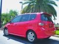 2007 Milano Red Honda Fit Sport  photo #8