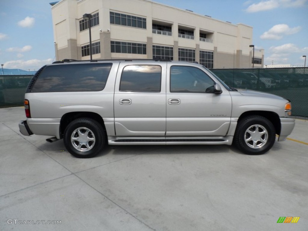 2004 Yukon XL Denali AWD - Silver Birch Metallic / Stone Gray photo #2