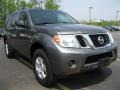 2008 Storm Gray Nissan Pathfinder S 4x4  photo #19