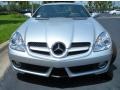 2009 Iridium Silver Metallic Mercedes-Benz SLK 350 Roadster  photo #3